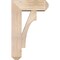 Ekena Millwork Westlake Craftsman Smooth Bracket w/ Offset Brace, Douglas Fir, 7 1/2"W x 20"D x 32"H BKT0806X20X32WTL04SDF - alternate 2